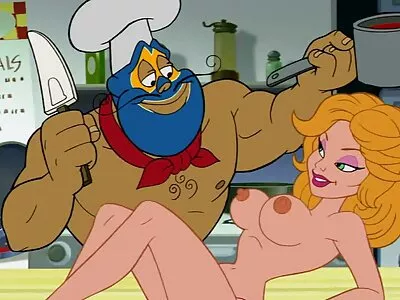 Renata Fox testar sin lila sexleksak på sig själv